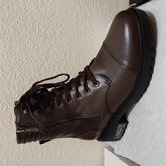 BLONDO NWT MADY Waterproof Lace-up Boot Sz 9 - Picture 1 of 12